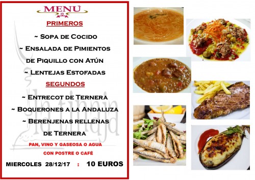 menu 28 del 12